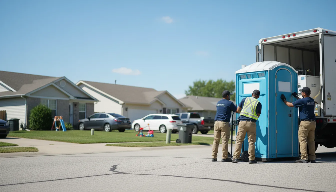 Standard Porta Potty Rentals in Pearland, TX near me